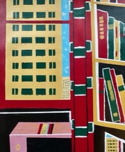 Matisse Looks Out My Window by Julie Miller