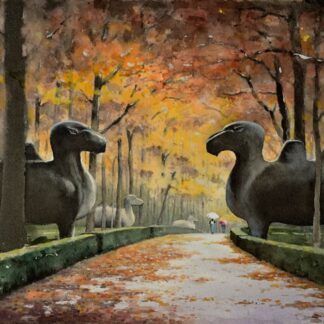 Ming Tombs in Nanjing by Jinchen Han