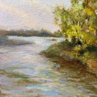 Jones Point Boating by Marilyn Miyamoto