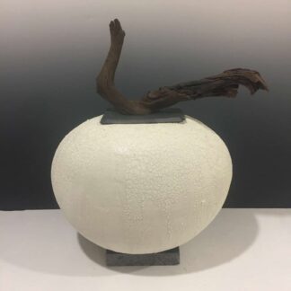 Driftwood Vessel by Christine Moerenhout-Hubloue