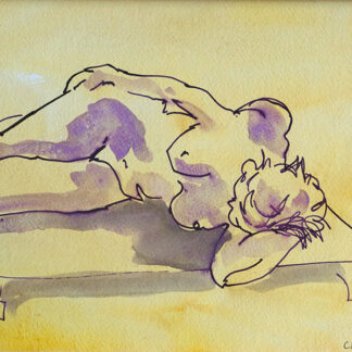 Helena at rest by Carol Morgan