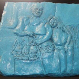 Grandmother and Granddaughter on the Bus by Carol Morgan