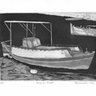 Greek Boat by Bridget Murphy