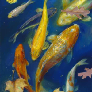 Painting Koi