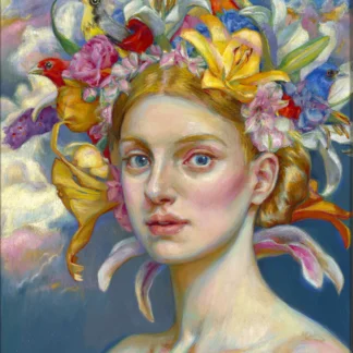 Painting The Portrait in Oil