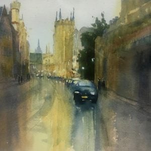 Oxford in the Rain by Peter Ulrich