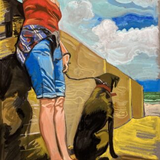 Papi Sees the Ocean by Ralph Paine