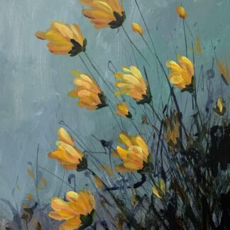 Yellow Flowers by Nancy M Patrick