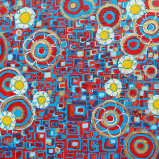 Daisy Circles by Alyse Radenovic
