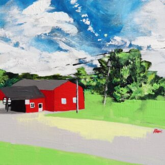 Red Country Store by Alyse Radenovic