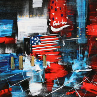 Times Square by Alyse Radenovic