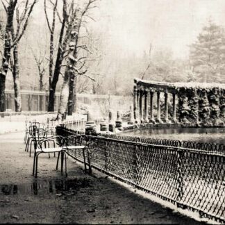 Chairs at Parc Monceau by BD Richardson