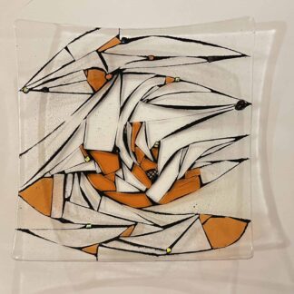 Traces Platter by Doris Ross
