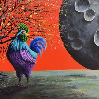 Space Rooster by Nancy M Patrick