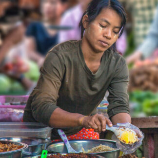 Lao Buffet by Charlie Sabin