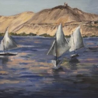 Boats on the Nile by Elizabeth Said