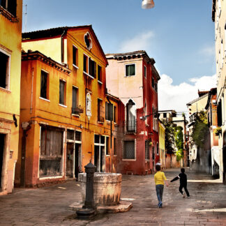 Soccer after School, Venice by Helen Sampson
