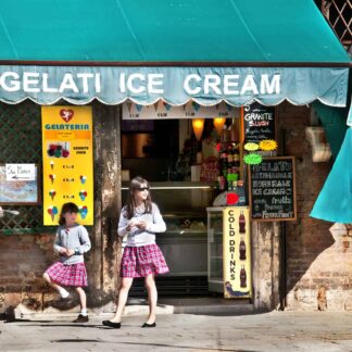 Gelato Ice Cream, Venice by Helen Sampson