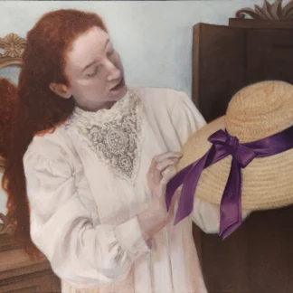 Purple Ribbon by Avery Schoenberger