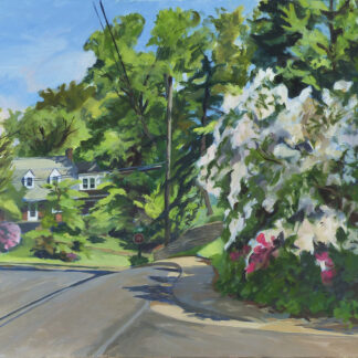 Azalea Hedge by Nina Schwartz