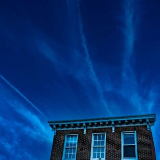 Clouds and Contrails by Wilford Scott