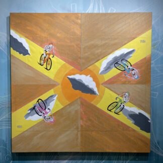 Cyclists en la cuidad by Jose Eduardo Barrows Castillo