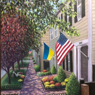 A Stroll On South Fairfax Street by Brent Erickson