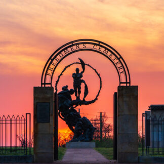 Freedmen's Cemetery by Carol Stalun