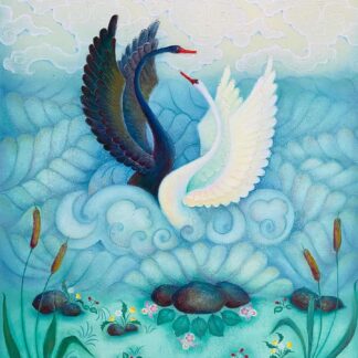 Swan lake by Iryna Smitchkova