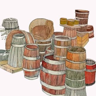 The Cooperage at Mystic Seaport by Norman Smith