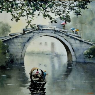 Spring Rain in Southern Village by Jinchen Han