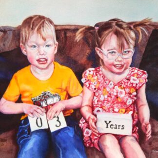 Ben and Audrey by Kim Stenberg