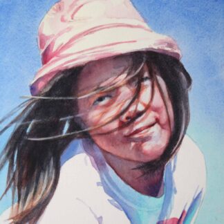 Sabrina in the Breeze by Kim Stenberg