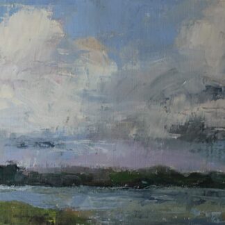 Spring Sky Over the Potomac by Margaret Stewart