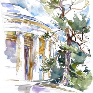 EXPRESSIVE WATERCOLOR:  Colors of Spring / en Plein Air
