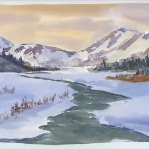 Landscape in Acrylic
