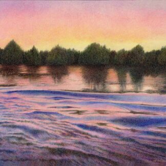 Sunset on the Danube by Johanna Swart