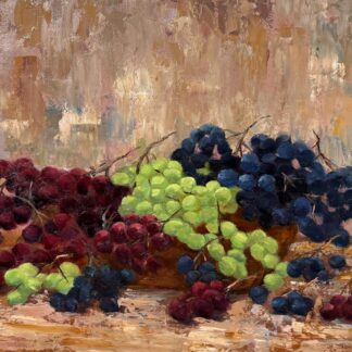 Bunches of Pinot, Chardonnay, and Cabernet by Jennifer Tallarico