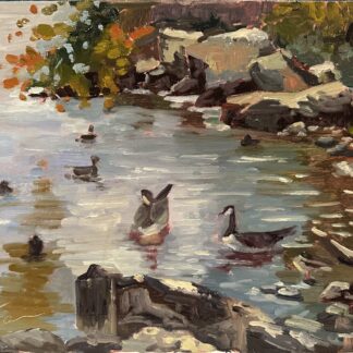 Fall Swim by Ann Tannous