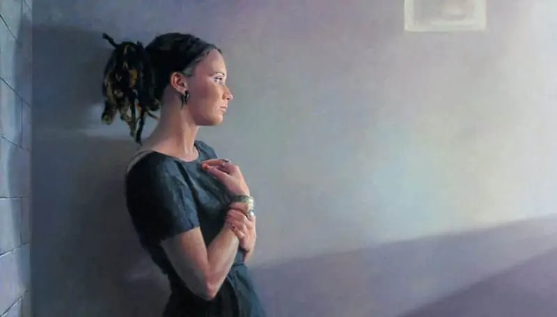 Ted Reed Oil Painting