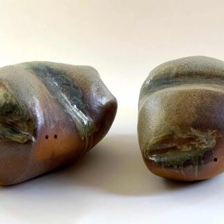 Telluric (pair) by Nada Romanos Abizaid