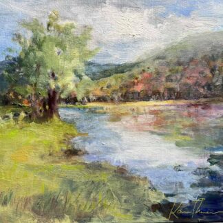 A lake in the Berkshires by Karen Thuermer