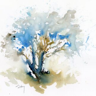 Blue Tree by Alexandra Tolstoy