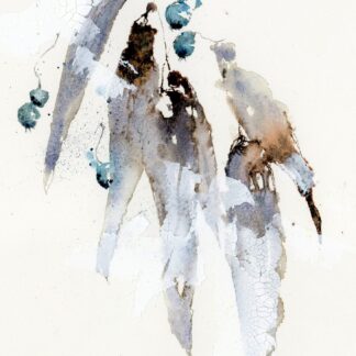 Pod and Blue Berries by Alexandra Tolstoy