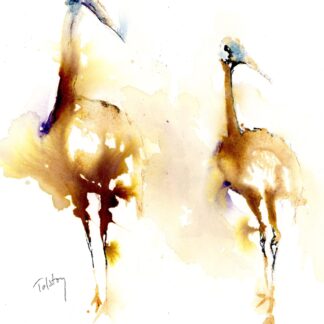 Cranes by Alexandra Tolstoy