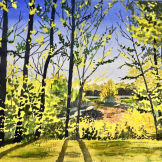View From the Cabin by Ginya Truitt Nakata