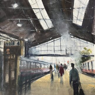 Departing Paris by Peter Ulrich