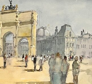 Strolling in Paris by Peter Ulrich