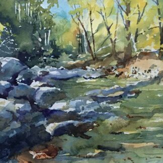 Forest Stream by Peter Ulrich
