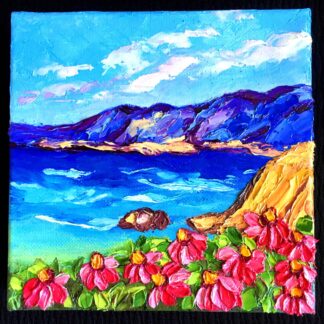COASTAL BLUES & PINK by Trupti Vakharia